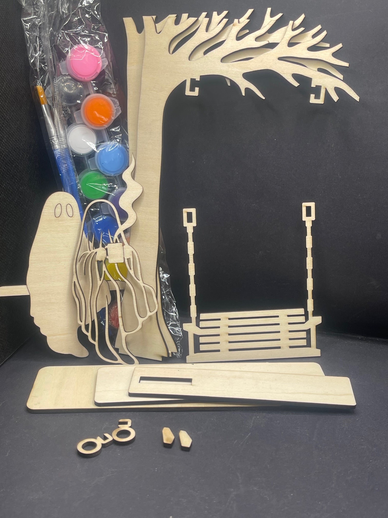 Laser Cut Dimensional Wood Art Kits
