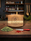 Acacia Wood Cutting Board with Groove