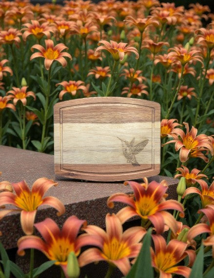 Acacia Wood Cutting Board with Groove