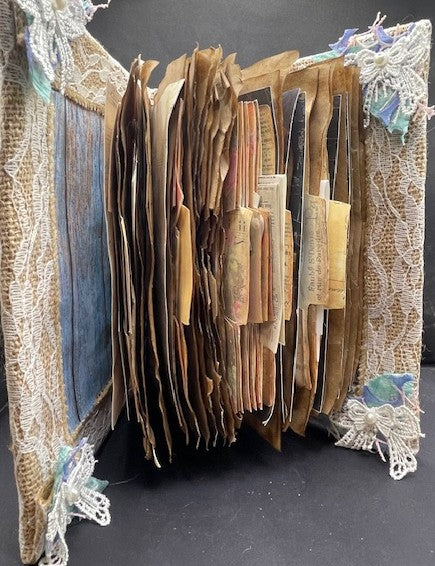 Burlap & Lace Junk Journal