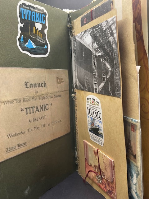 Titanic Junk Journal
