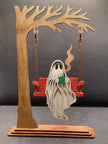 Ghost on a Swing Dimensional wood art kit