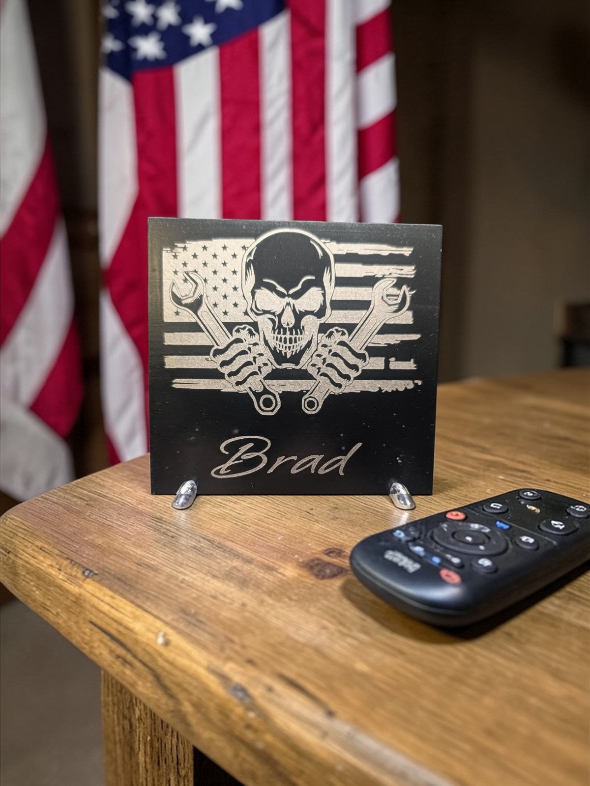 Laser Engraved Aluminum Coasters
