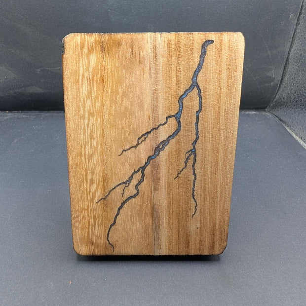 Laser Engraved with Resin Inlay