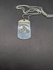 Stainless Steel Military Style Dog Tag