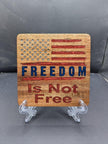 Laser Engraved with Resin Inlay